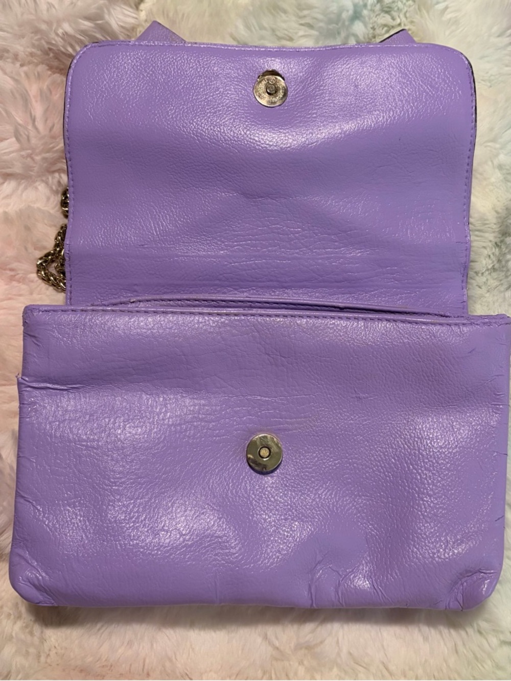 Lavender Bow Chain Shoulder Bag - Unbranded - Picture 2 of 12